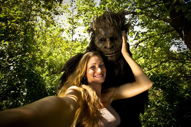 Despite Bigfoot being harmless and never attacking anyone many women in hav...
